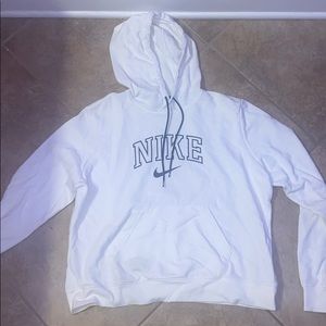 White Nike Hoodie!
